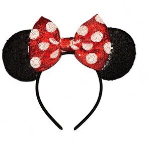Minnie Mouse Sequin Headband Ears